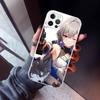 Honkai Star Rail Bronya Rand Phone Case For iPhone 17 Air 11 13 Mini 14 15 Plus 16 12 Pro Max 16E SE 7 8 Pattern Soft TPU Back C