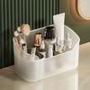 1pc - Bathroom Bedroom Desktop Storage Box, Used for Cosmetics, Lipstick, Perfume, Skin Care Products, Cosmetics Tray Box