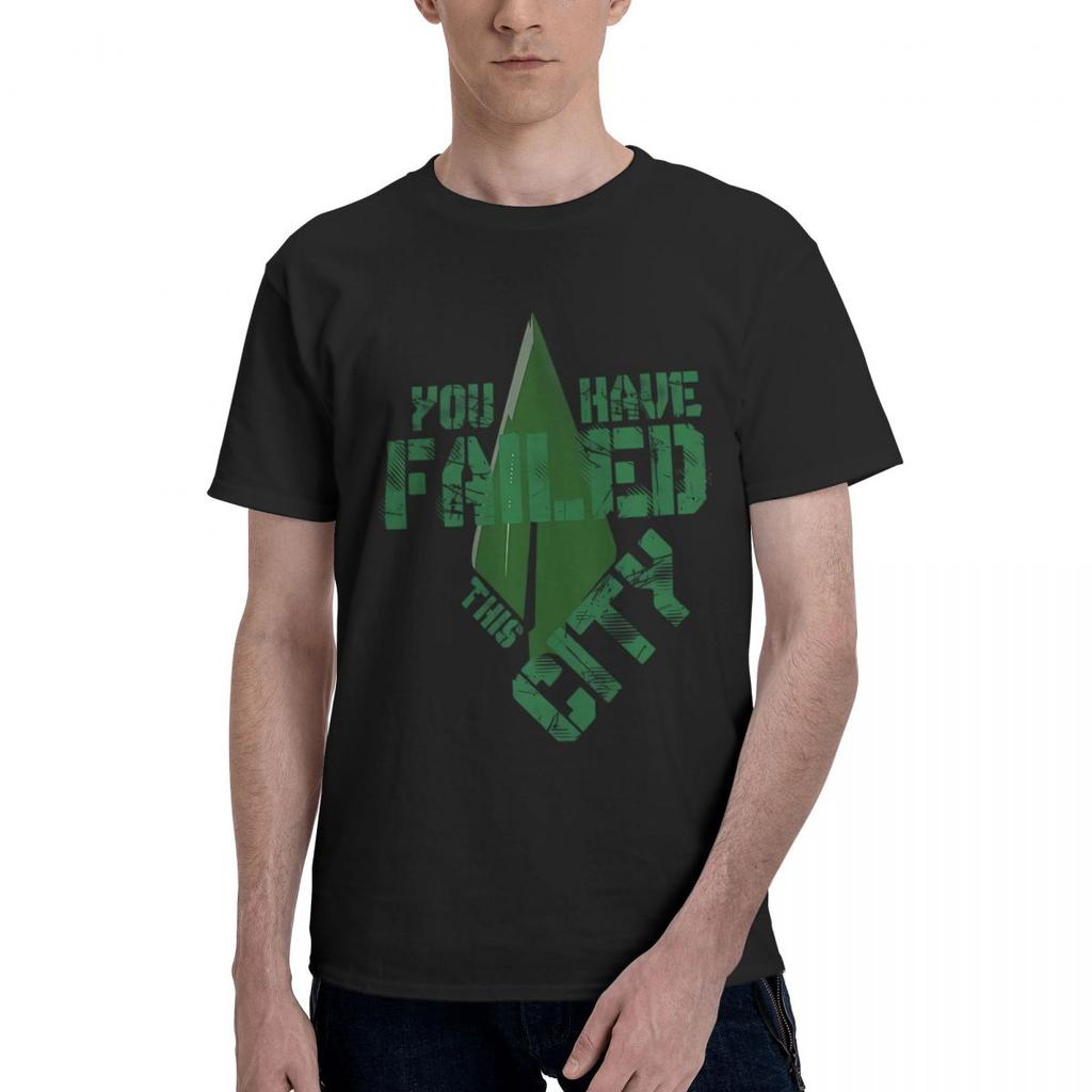 Unique Arrow Green 100 Cotton Casual Breathable Confortable Manga Mens Designer Clothes Men Clothes