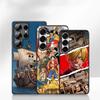 Roronoa Zoro One Pieces Luffy Sanji Case for Samsung Galaxy A55 A54 A25 A36 A17 A26 A35 A33 A34 A14 A37 S9 S20 S21 FE S10 Plus