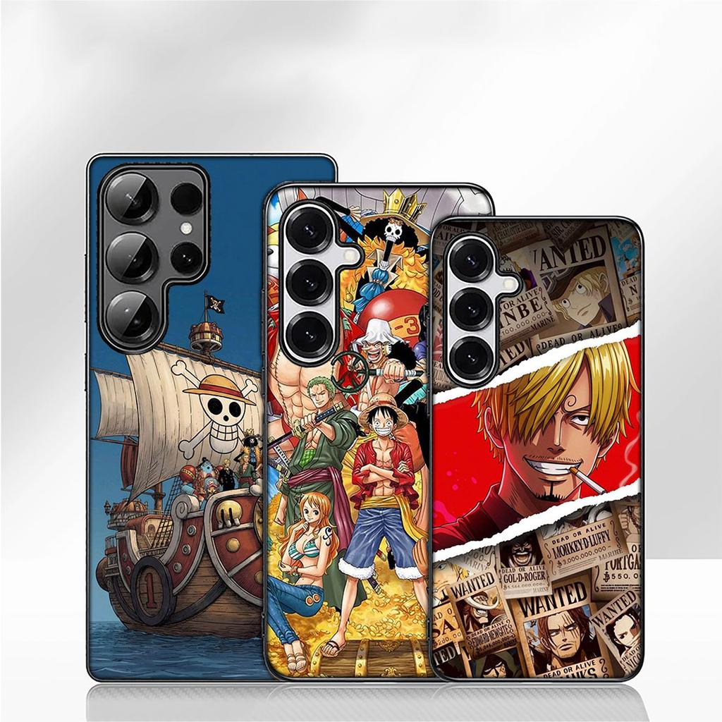 Roronoa Zoro One Pieces Luffy Sanji Case for Samsung Galaxy A55 A54 A25 A36 A17 A26 A35 A33 A34 A14 A37 S9 S20 S21 FE S10 Plus