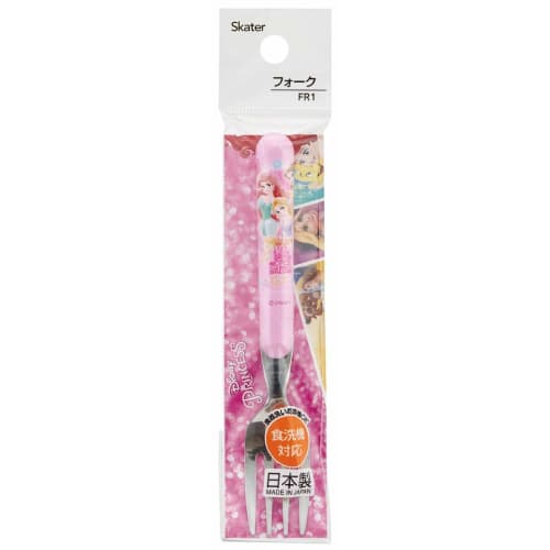Skater Stainless Steel Children's Fork Made In Japan Princess 21 Disney FR1