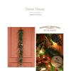 Christmas Decoration Christmas Tree Wreath Rattan Horn Door Wall Hanging Hotel Shopping Mall Scene Arrangement Pendant