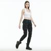 Kadın Motosiklet Sürüş Pantolonu Koruyucu Pedli Kamuflaj Kargo Dar Kesim Outdoor Bisiklet