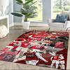Arsenal Floor Rug Office Rug Design for Playrooms Bedrooms Foyer Decorate room Antislip Carpet Office home decor Perfect Gift for Friends & Family