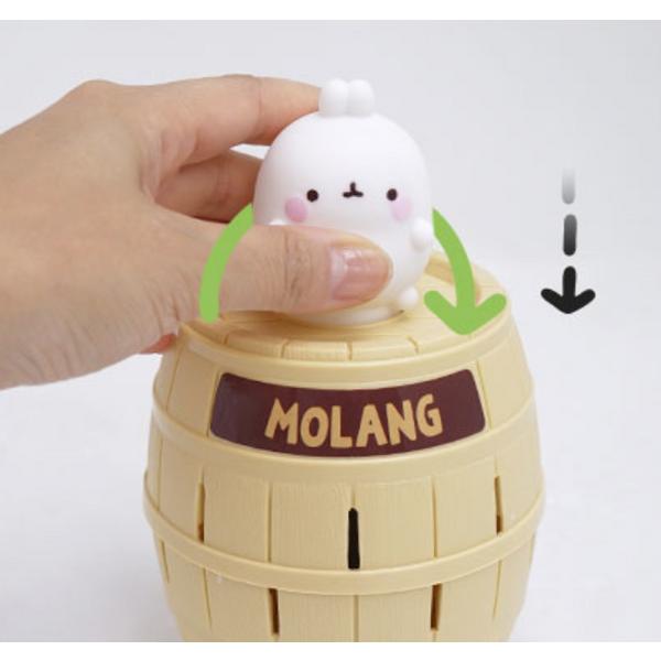B&C Molang Roulette Mini Board Game, Korea representative board game