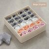 24-Compartment Drawer-Style Storage Box | Fabric Dividers, Deepened Space for Underwear & Socks
