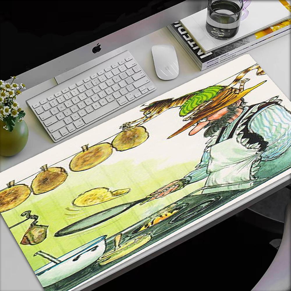 Pettson and Findus Theme Mouse Pad, Non Slip Rubber Base, Multifunctional Office & Home Decor, Perfect for Workspace Personalization.