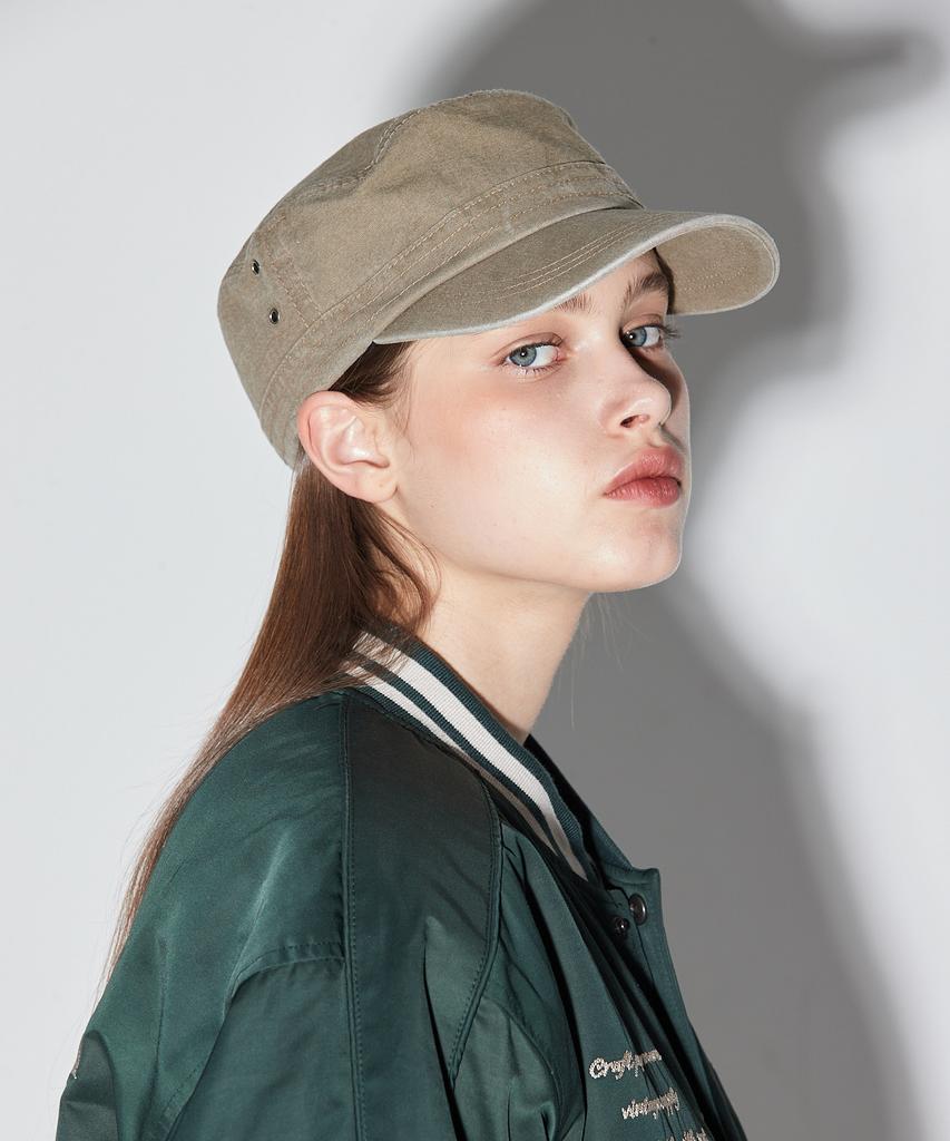 BUCKAROO Basic Military Cap Beige