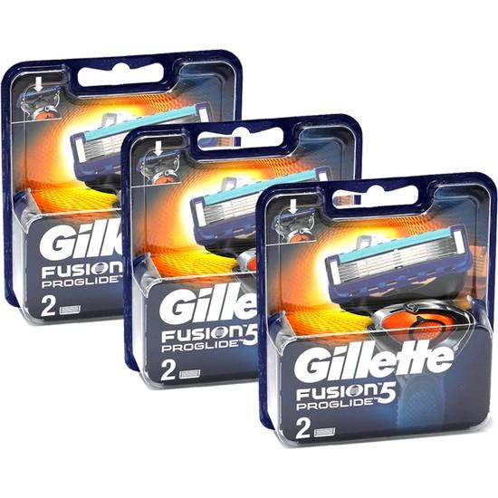 

Gillette Razor Fusion Proglide, 2 головки, 3 шт.