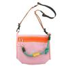 Borsa a tracolla in nylon stile street con design colorblock per l'uso quotidiano