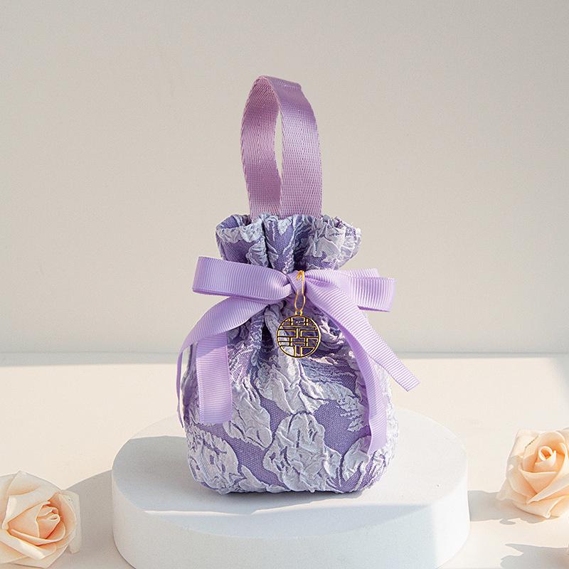 Luxury Chinese Wedding Candy Bags & Handheld Boxes - High-Value Party Favors