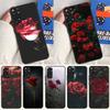 Red Rose Flower Case For Xiaomi Redmi Note 14 13 Pro 12 11 9 10 9S 10S 11S 12S Redmi 14C 13C 10C 12C Cover