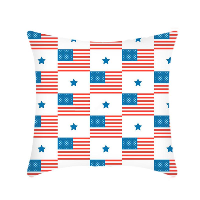 New Style Pillow Statue of Liberty Bald Eagle Printed Plush Sofa Pillow