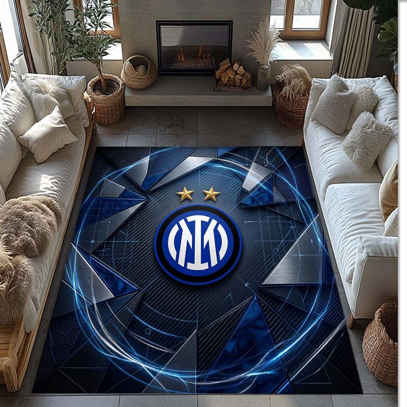 Borussia Dortmund Printed Flannel Area Rug Non Slip Soft Polyester Floor Carpet Indoor Decor Mat for Bedroom Living Room Sofa