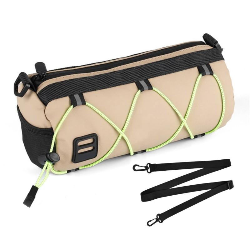 Large Capacity Bike Frame Storage Bag Regulable Front Tube Bicycles Organizers for Commuting Accessories