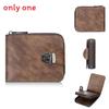 Ladies Short Pu Wallet With Vintage Lock Closure And Card Slots For Daily Use