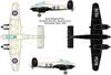 VALOM British Bristol Brigand 8th Plastic Model Kit CV14433 1/144 B.Mk.1 Twin-Engine Bomber, Squadron,