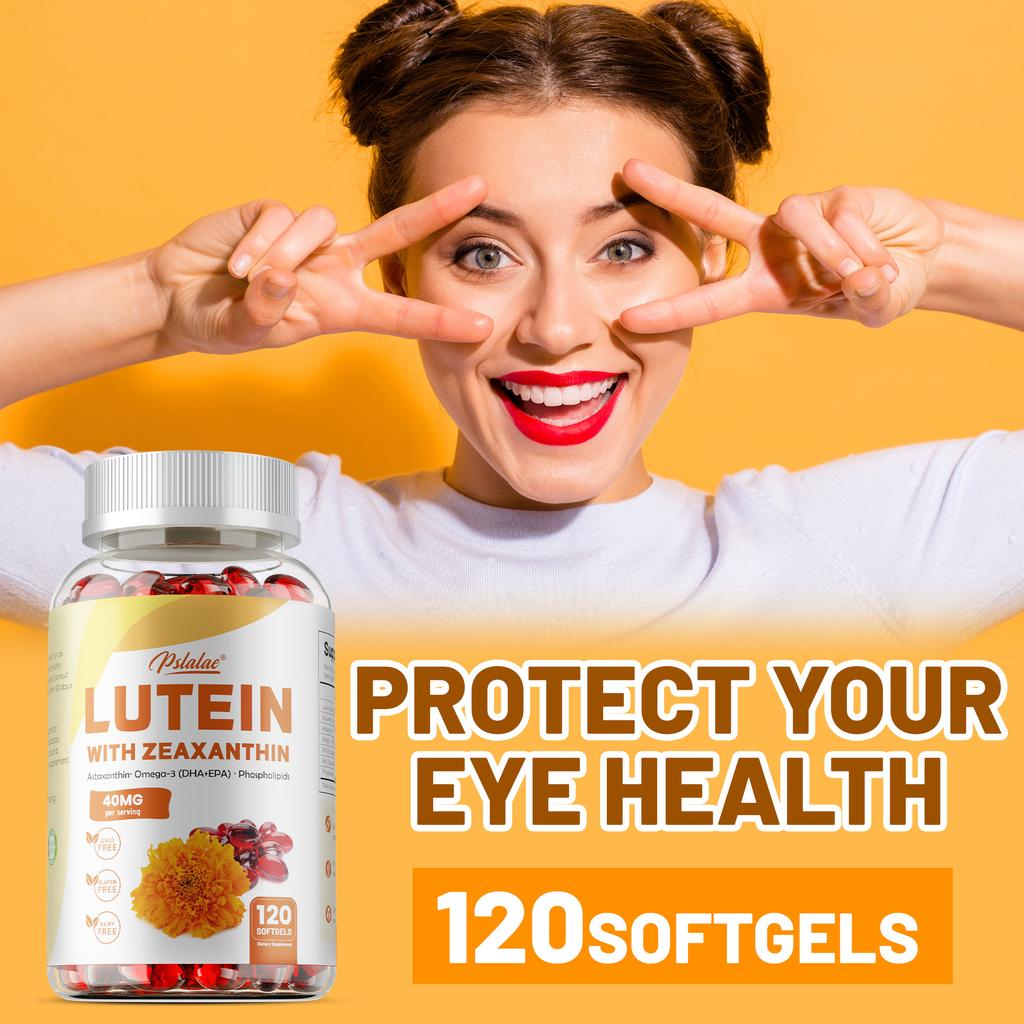 Lutein & Zeaxanthin - Eye Health Vitamins,Relieve Eye Fatigue and Improve Vision