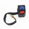 1/2Pcs Electric Bike Scooter Handlebar Switches Motorcycle Horn Button Turn Signal Button Switche Control For Gy6 50Cc 125Cc