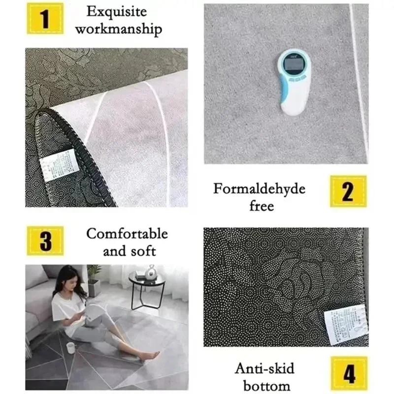 3D Flower Corridor Living Room Long Carpet Decoration Home Corridor Floor Mat Modern Luxury Entrance Decoration Area Carpet