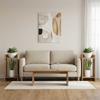 Plant Stand with Shelf 2 pcs Artisan Oak 30 x 30 x 60 cm