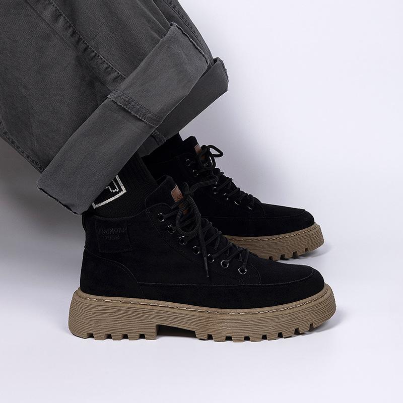 Global Martin boots men's ZHQ-HY2158 autumn trend casual men's shoes versatile British style outdoor tooling boots