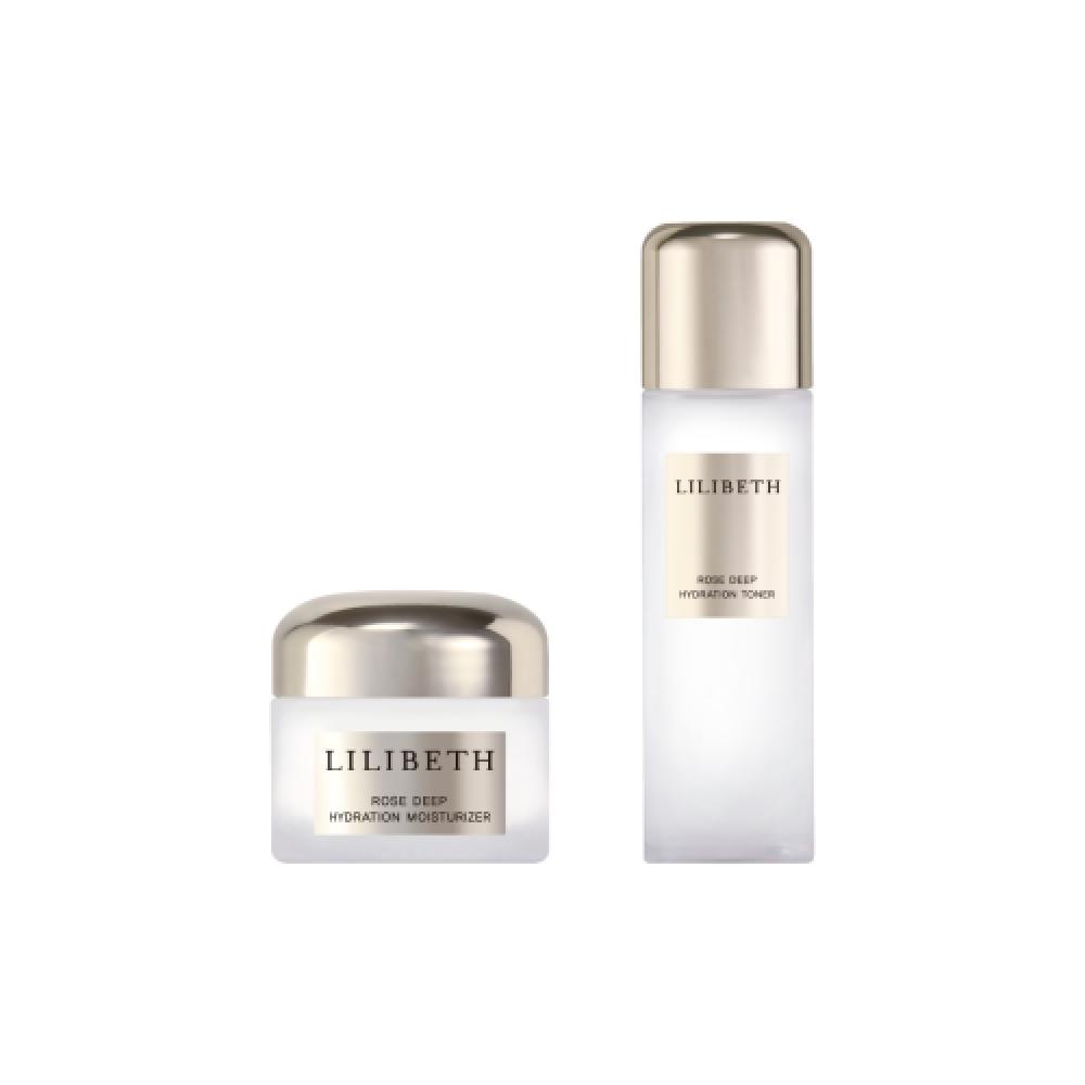 Liliibeth Rose Deep Hydration Set  Toner + Moisturizer NONE