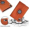 Case for Samsung Galaxy Tab S11, Shockproof Protection Multi-Angle Rotating Case Orange