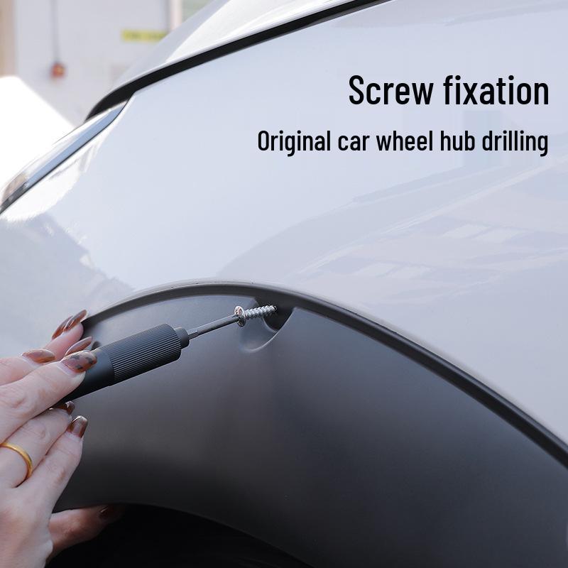 Universal Wide Body Fender Flares for Sedans, SUVs & Off-Road Vehicles - Decorative Mudguards