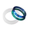 Silicone Mold Jewelry Bracelet Epoxy Resin Bangle Mould Handmade Tool DIY Craft (58mm)