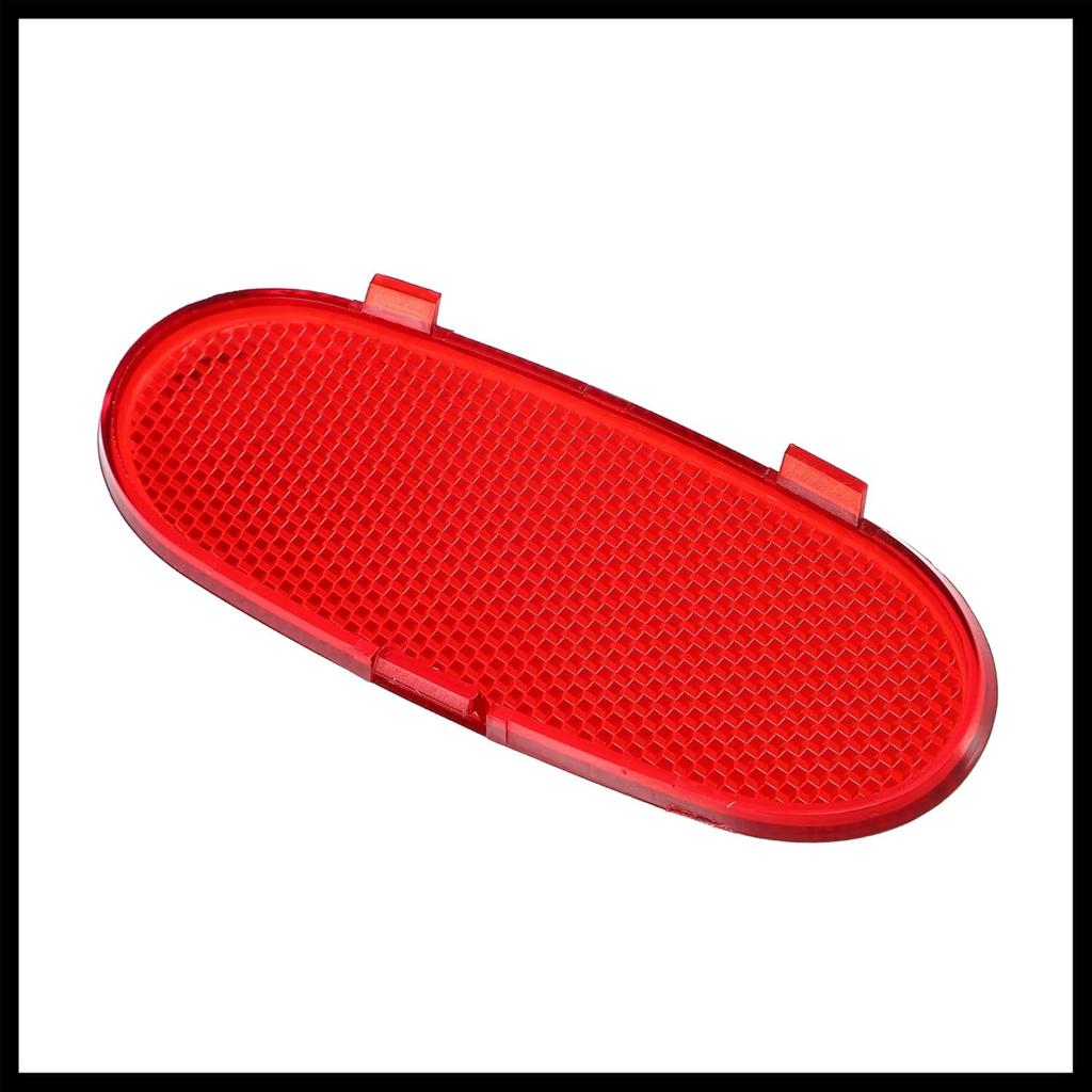 Front Door Panel Reflector Light Cover for Dodge for Ram 1500 2002-2008 5179299AA Red Durable Material