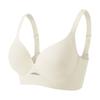 1Pc Seamless Comfortable Large Size Sexy Bra Slimming Nylon Ultrathin Double Shoulder Strap