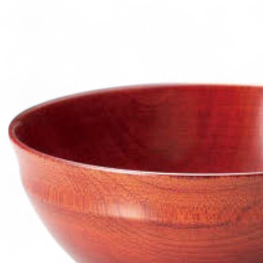 Lacquerware Tea Made In Japan J-kitchens Bowl, Wooden, Hand-Painted, PID-528558,