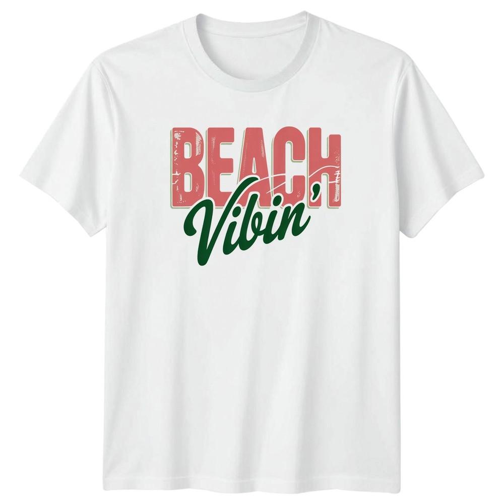 Beach Vibin TShirt Beach Vacation Summer Summer Holiday Gift For Him And Her S