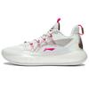 Yushuai 14 Low Fondant Icing Unisex Sneakers White Brown ABAR123-19