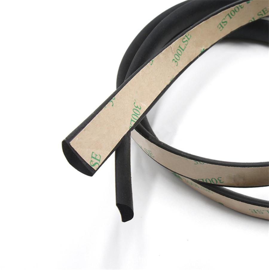 Car Sunroof Triangular Window Rubber Seal Strip Front Trim