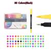 12-120 Colors Markers Set Dual Tip Brush Pen Fine Tip Painting Watercolor Art Marker Pens for Manga Art Drawing Supplies