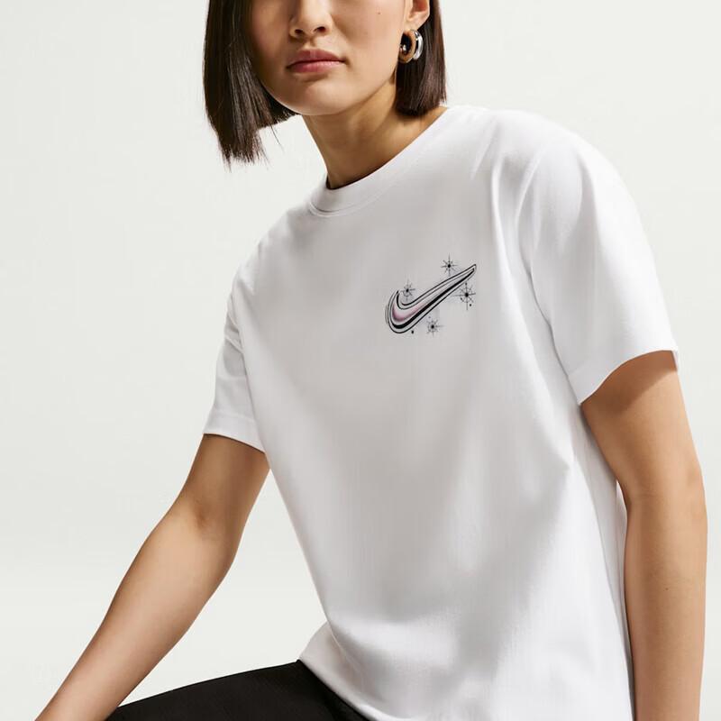 Nike Women's Loose Fit Casual Short-Sleeve Top