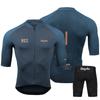 Mens Cycling Jersey Shorts Set Breathable Stretch Performance Wear Road Mountain Bike Riding