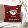 Christmas Pillow Red Festive Pillow Bedroom Living Room Sofa Cushion Cushion Christmas Decoration Best Friend Christmas Gift