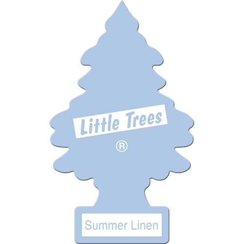 Little Trees Hanging Air Freshener Summer Linen 6 Pieces U6P-60574