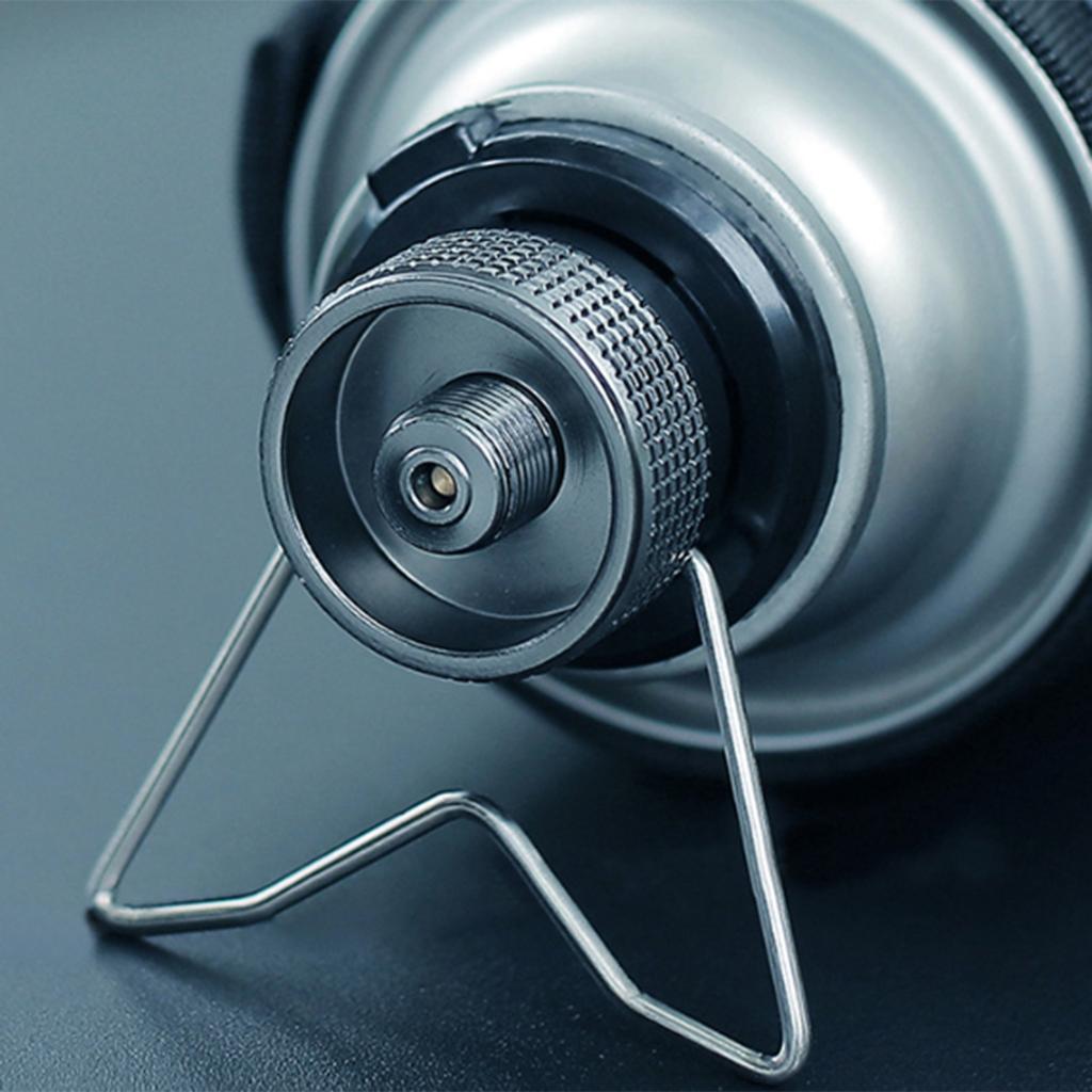 Lightweight Aluminum Alloy Gas Converter for Campers and Explorers Convenient Gas Adapter Portable Gas Conversion Tool