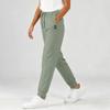 Women's Casual Pants High-waisted Belted Jogging Pants With Pockets