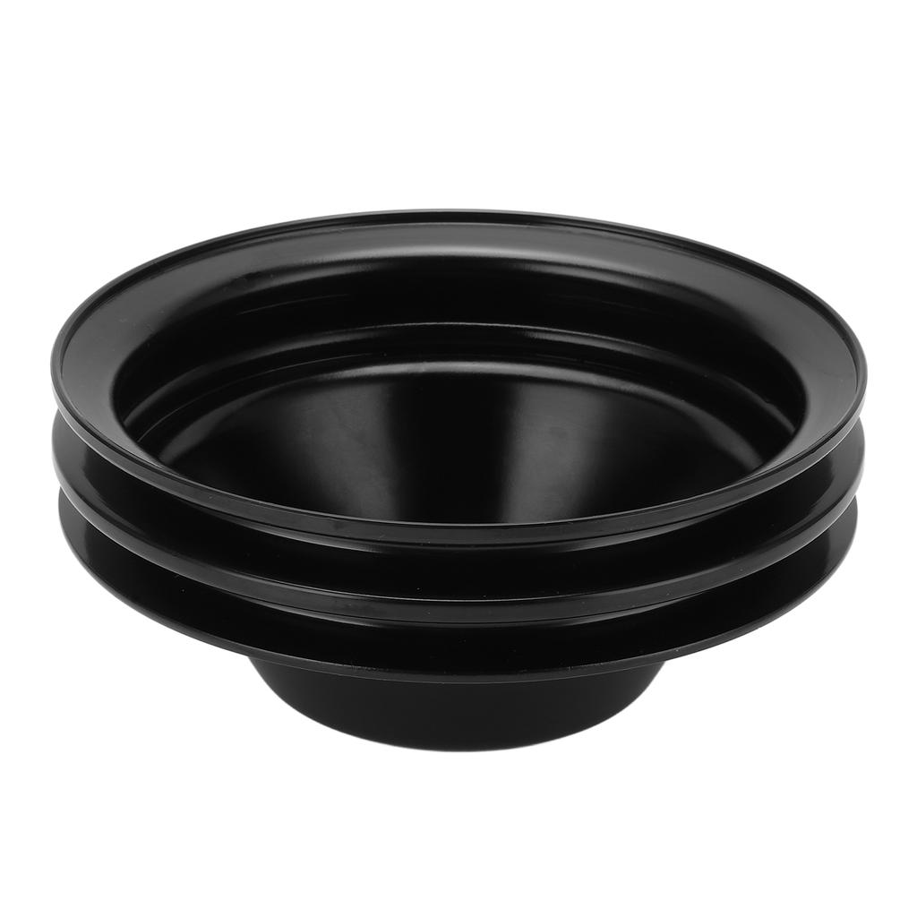 Crankshaft Pulley Double Groove Long Water Pump Pulley Replacement for Chevy Small Block SBC 262 350 400 Engine