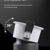 1224 Low Voltage Three-Color Change Narrow Glare Recessed Downlight for Living Room, RV, Hotel, and Small Spaces