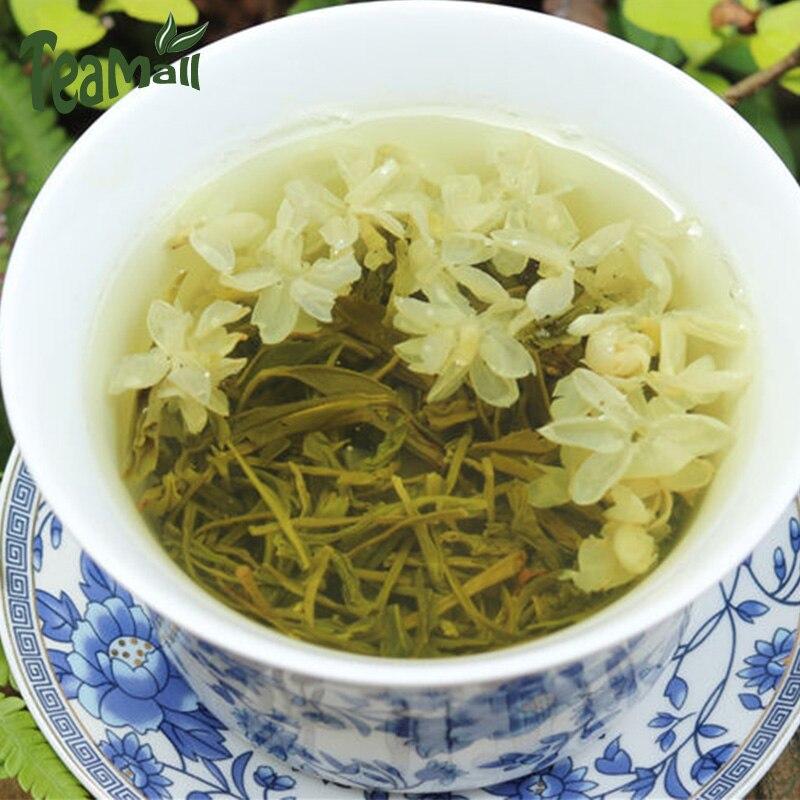 2023 Chinese Tea Jasmine Tea Mao Feng Luzhou Type Green Tea with Jasmine Floral Scent 250g