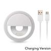 USB Charge Led Selfie Ring Light Mobile Phone Lens LED Selfie Lamp Ring for iPhone for Samsung Xiaomi Phone Selfie Light