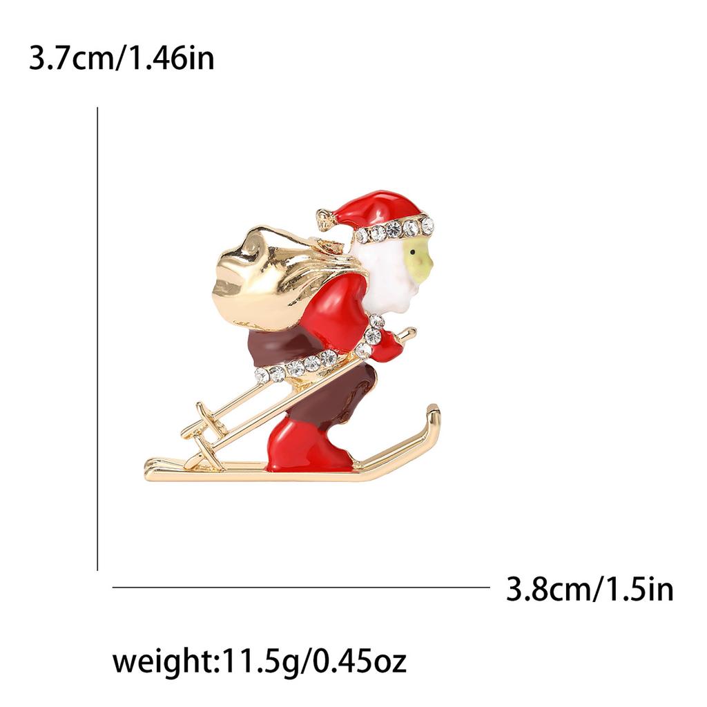 Cute Christmas Brooch Women'S Coat Corsage Accessories Men'S Gifts Christmas Pins