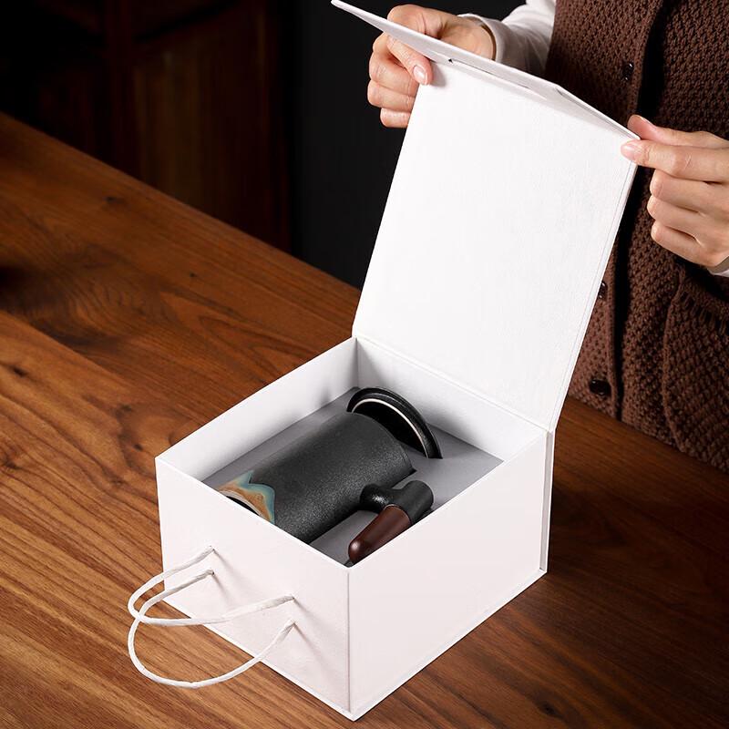 Wushiyuan Keramik-Teetasse mit Holzgriff